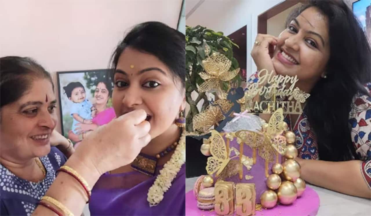 புதுவீட்டில் பிறந்தநாள் கொண்டாடிய ரச்சிதா