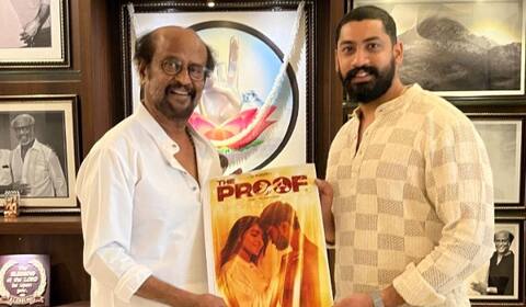 ரஜினியை சந்தித்து ஆசி பெற்ற சாய் தன்ஷிகா பட ஹீரோ
