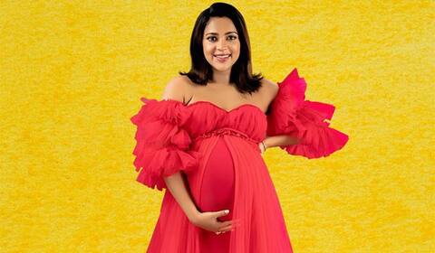 போட்டோ சூட்  நடத்திய நிறைமாத  கர்ப்பிணி அமலா பால்