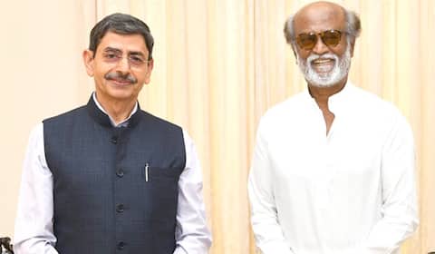 கவர்னருடன் சந்திப்பு ; மீண்டும் அரசியல் வரும் திட்டமா - ரஜினி பதில்