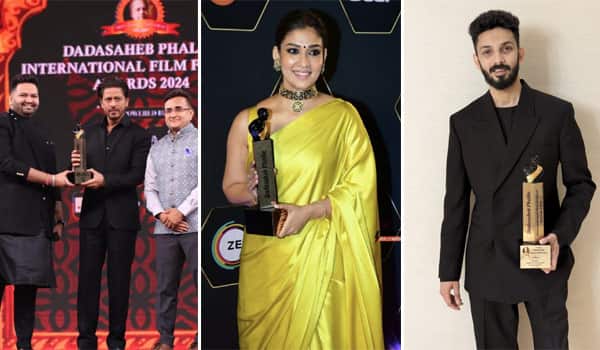 ஜவான் : ஷாருக், நயன்தாரா, அனிருத்திற்கு தாதா சாகேப் பால்கே விருது