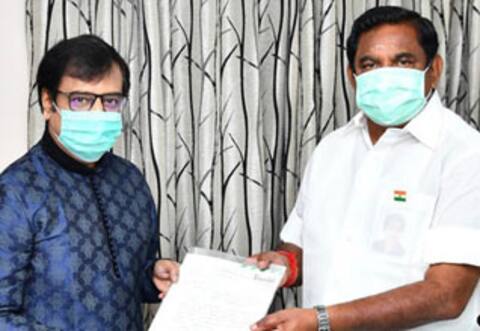 முதல்வருடன் விவேக் திடீர் சந்திப்பு