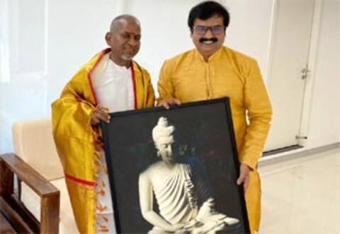 இளையராஜாவை சந்தித்து, இசை ஆர்வத்தை வெளிப்படுத்திய விவேக்
