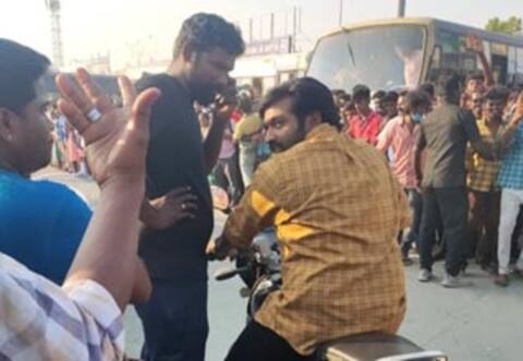 பத்திரிக்கையாளரிடம் ரகளை - விஜய் சேதுபதி படப்பிடிப்பில் சலசலப்பு