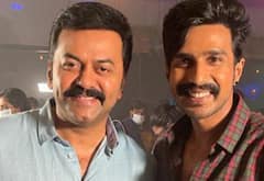 இந்திரஜித்துக்கு கேக்வெட்டி விடைகொடுத்து அனுப்பிய விஷ்ணு விஷால்
