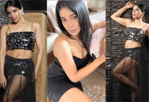கவர்ச்சி போட்டோக்களை அள்ளி வீசும் சாக்ஷி