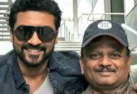 சரவணன் சூர்யாவாக மாறியது உங்களால் தான் : கே.வி.ஆனந்த் குறித்து சூர்யா உருக்கம்
