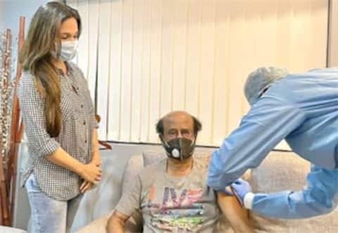 கொரோனா தடுப்பூசி எடுத்துக் கொண்ட ரஜினி