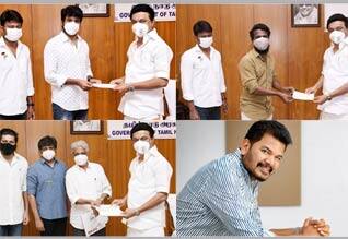 கொரோனா தடுப்புக்கு திரைப்பிரபலங்கள் நிதி உதவி