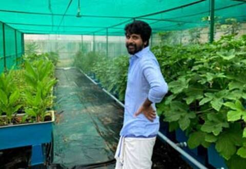 மாடி விவசாயி ஆன சிவகார்த்திகேயன்
