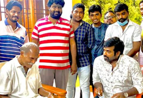 புதுச்சேரி முதல்வரிடம் விஜய் சேதுபதி பேசியது என்ன?