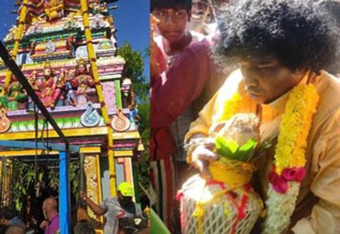 வாராஹி அம்மனுக்கு கோயில் கட்டிய யோகிபாபு