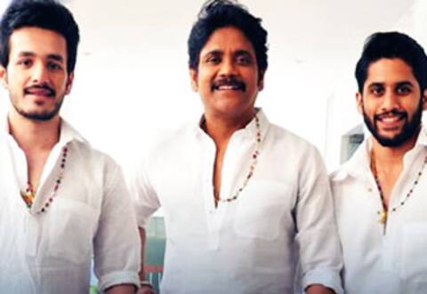 மகன்களுடன் இணைந்து நடிக்கும் நாகார்ஜுனா