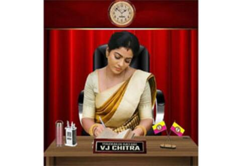 மறைந்த நடிகை சித்ராவுக்கு ரசிகர்கள்  மரியாதை : வைரலாகும் போட்டோ