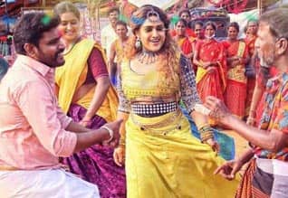 ஒரு பாட்டுக்கு ஆட்டம் போட்ட வனிதா