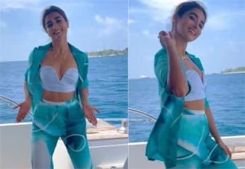 அரபிக்குத்து - மாலத் தீவிலிருந்து பூஜாவின் அட்டகாச ஆட்டம்