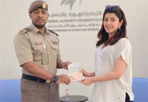 பிரணிதாவுக்கு ஐக்கிய அரபு அமீரகம் வழங்கிய  கோல்டன் விசா!