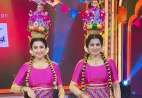 ஜோடியாக கரகாட்டம் ஆடிய சீரியல் நடிகைகள்!