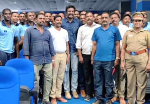 போலீஸ் பயிற்சி பள்ளிகளில் டாணாக்காரன் திரையீடு