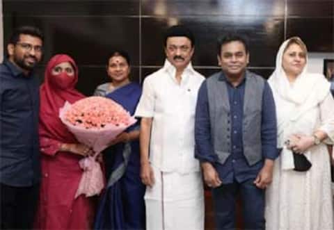 முதல்வரை சந்தித்த ஏ.ஆர்.ரகுமான்