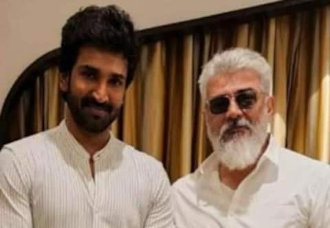 அஜித்துக்கு நேரில் சென்று திருமண அழைப்பு விடுத்த ஆதி