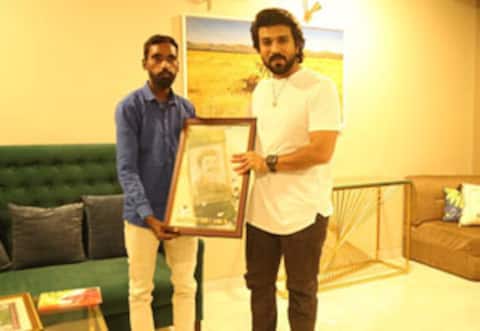 ராம்சரணை சந்திக்க 264 கிலோமீட்டர் நடந்து வந்த ரசிகர்