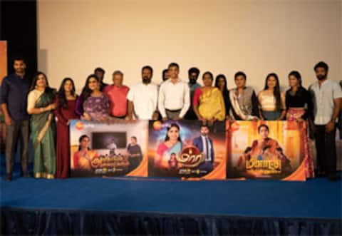 ஜீ தமிழ் தொலைக்காட்சியில் மூன்று பிரதான தொடர்கள் ஆரம்பம்
