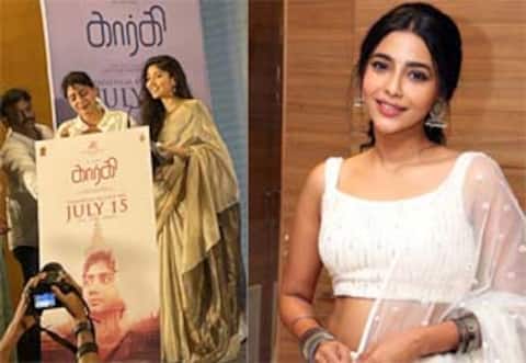 மேடையில் கண்கலங்கிய ஐஸ்வர்ய லட்சுமி