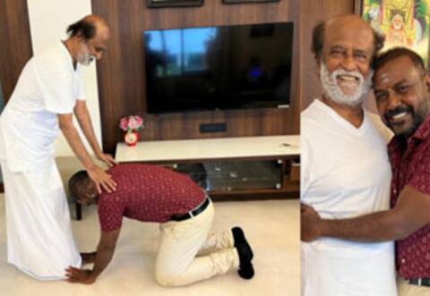 சந்திரமுகி 2 படப்பிடிப்பு துவக்கம் : ரஜினியிடம் ஆசி பெற்ற லாரன்ஸ்