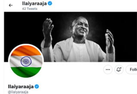 இளையராஜாவும் முகப்பு போட்டோவை தேசிய கொடியாக மாற்றினார்