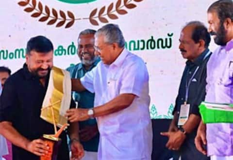 சிறந்த விவசாயிக்கான விருது பெற்ற நடிகர் ஜெயராம்