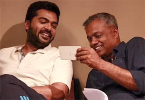 லக்னோவில் சிம்பு- கவுதம் மேனன்