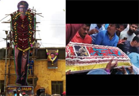 ரஜினி 47 : கொண்டாடிய பெங்களூர் ரசிகர்கள்