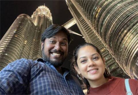 மலேசியாவிற்கு சுற்றுலா : அனிதா - பிரபா கொண்டாட்டம்