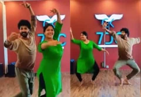 பரதநாட்டியத்தில் டிப்பம் டிப்பம் பாடலுக்கு அதிரடி ஆட்டம் ஆடிய நீபா - அசார்