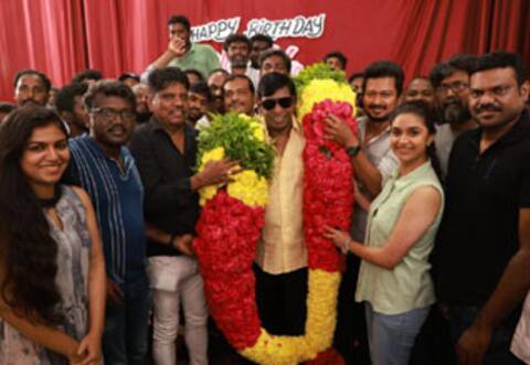 மாமன்னன் படப்பிடிப்பில் பிறந்தநாள்: வடிவேலு உற்சாகம்