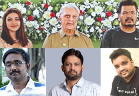 இந்தியன் 2 படத்தில் பணியாற்ற இணைந்த ஷங்கரின் மூன்று சிஷ்யர்கள்