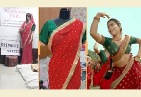நவராத்திரிக்காக ஜெய்ப்பூரில் விற்பனைக்கு வந்த ஸ்ரீவள்ளி சேலைகள்
