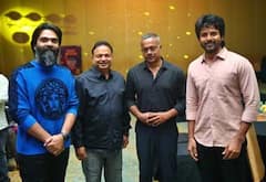 வெந்து தணிந்தது காடு சக்சஸ் பார்ட்டியில் சிவகார்த்திகேயன்