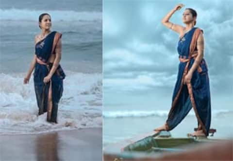 பூங்குழலி கெட்டப்பில் அசத்தும் நியூஸ் ரீடர்