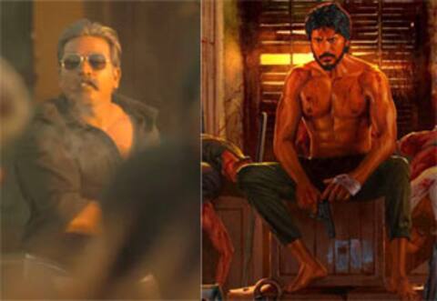 விஜய்சேதுபதியின் சால்ட் பெப்பர் லுக், சந்தீப் கிஷனின் சிக்ஸ் பேக் : வெளியானது மைக்கேல் டீசர்