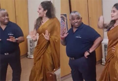 ஸ்ருதிகா உடன் நடனமாடிய செப் தாமு