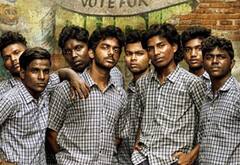ரங்கோலியில் பள்ளி மாணவர்களின் கதை