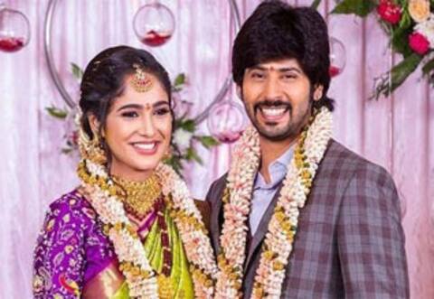தேஜஸ்வினி கவுடா திருமணம் : காதலித்த நடிகரை மணந்தார்
