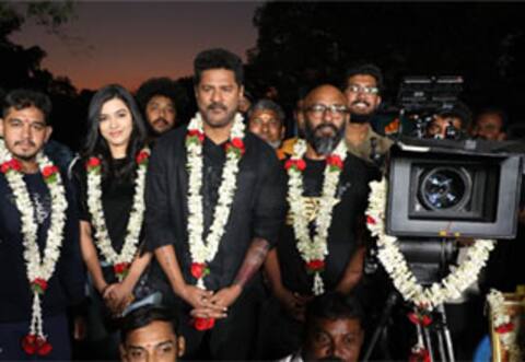 பிரபுதேவாவின் வுல்ப் படப்பிடிப்பு நிறைவு