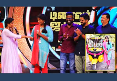 ஏழை பெண்ணுக்கு ஆட்டோ பரிசளித்த ஐஸ்வர்யா ராஜேஷ்