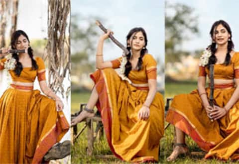 முதல்வன் மனிஷா கொய்ராலா கெட்டப்பில் லாஸ்லியா : வைரல் க்ளிக்ஸ்