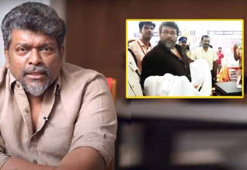 புத்தக கண்காட்சியில் மடிப்பிச்சை ஏந்திய பார்த்திபன்