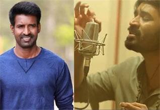 ‛விடுதலை பாடல் ; நன்றி சொன்ன சூரி - லவ் யு சொன்ன தனுஷ்