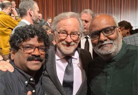 ஆஸ்கர் நாமினீஸ் லன்ச்சான் நிகழ்ச்சியில் ஆர்ஆர்ஆர் இரட்டையர்